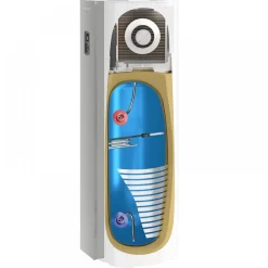 Chauffe-eau thermodynamique 200L vertical sur socle Calypso connecté ATLANTIC
