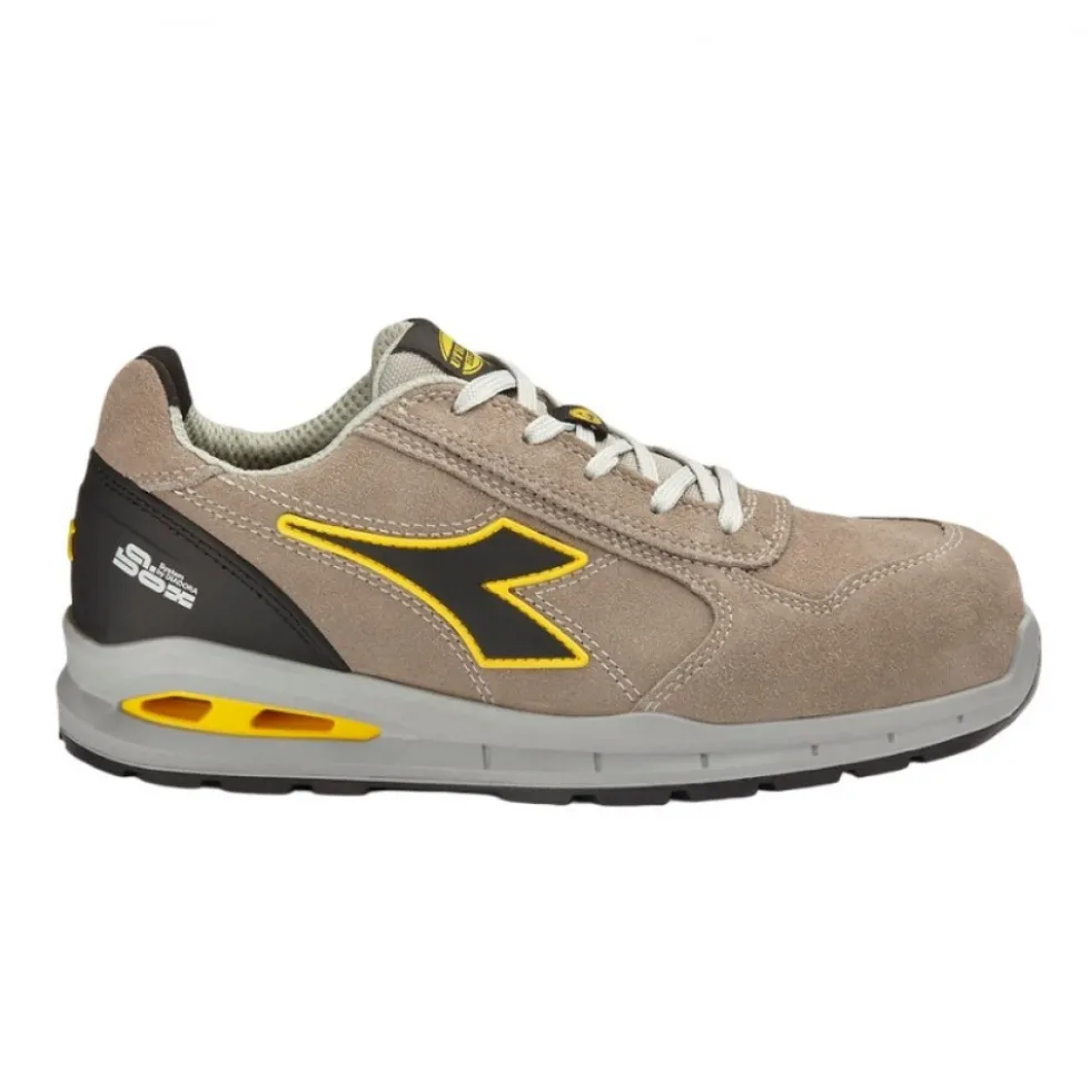 Chaussures de sécurité basses S3 - RUN A.BOX LOW FO SR ESD - gris Diadora Utility