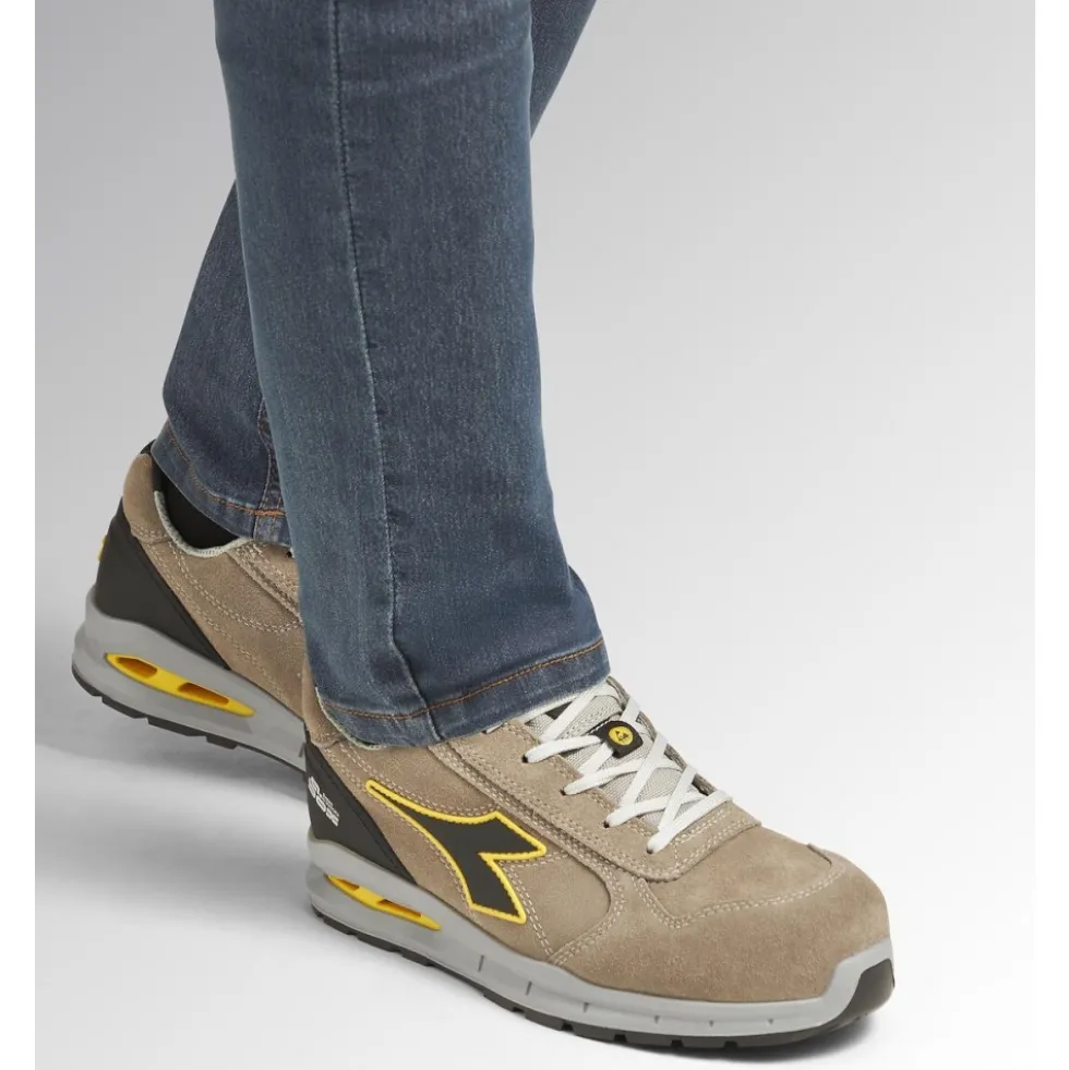 Chaussures de sécurité basses S3 - RUN A.BOX LOW FO SR ESD - gris Diadora Utility