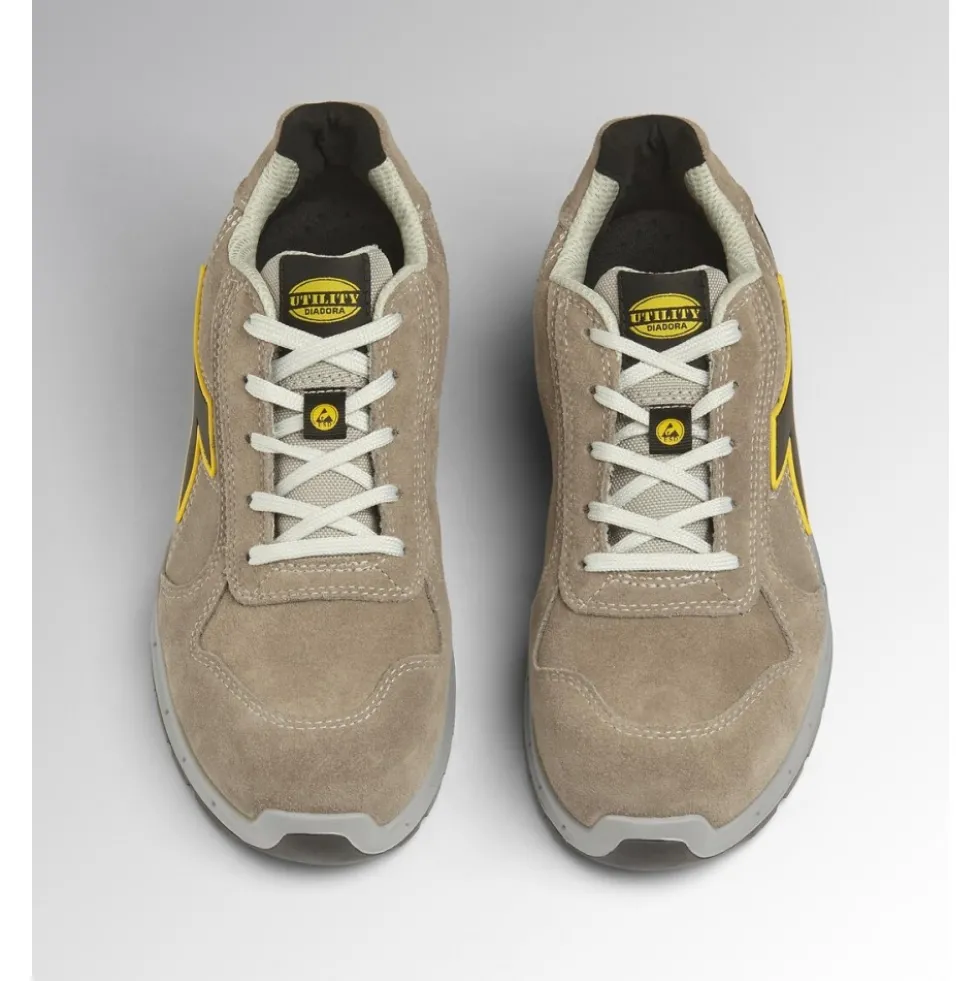 Chaussures de sécurité basses S3 - RUN A.BOX LOW FO SR ESD - gris Diadora Utility