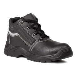 Chaussures de sécurité hautes basic Nacrite S1P SRC - cuir noir Coverguard