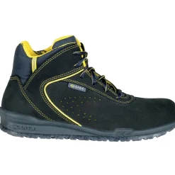 Chaussures de sécurité hautes FAIR PLAY S1PS FO SR - noir et jaune COFRA