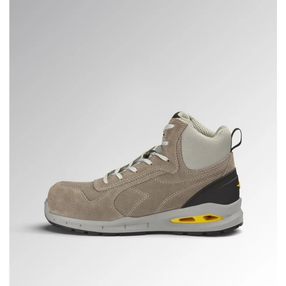 Chaussures de sécurité hautes RUN A.BOX S3S SR ESD - effet daim Diadora Utility