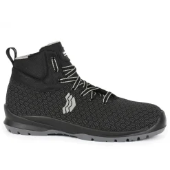 Chaussures de sécurité hautes Superior S3 SRC en putek - noir UNIWORK