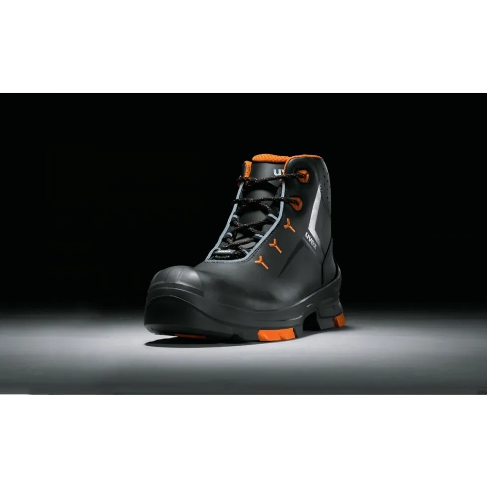 Chaussures de sécurité - homme - uvex 2 - noir et orange UVEX