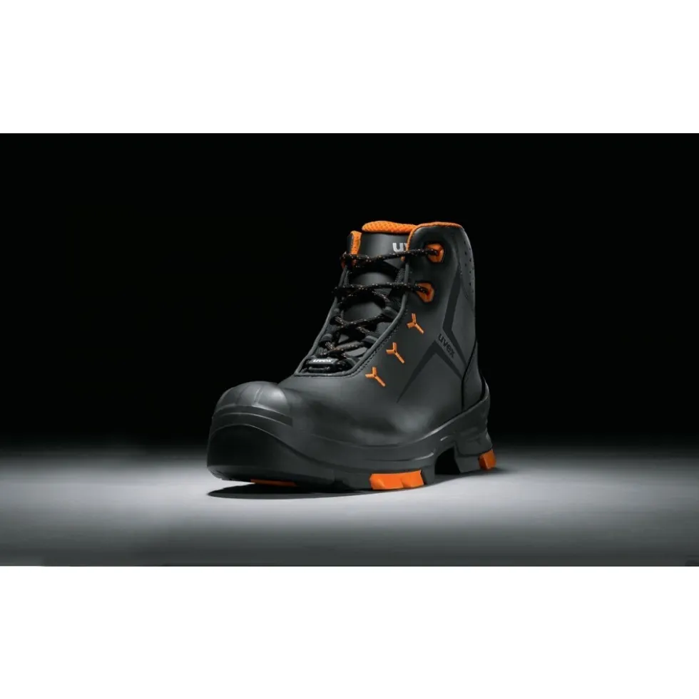 Chaussures de sécurité - homme - uvex 2 - noir et orange UVEX