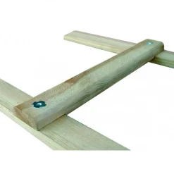 Échelle de couvreur - bois - 4,5m - entraxe 25 cm OUTIFRANCE