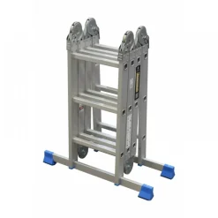Échelle pliante articulée Artipli 4x3 échelons avec plateau TUBESCA