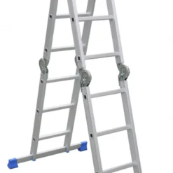 Échelle pliante articulée Artipli 4x3 échelons avec plateau TUBESCA