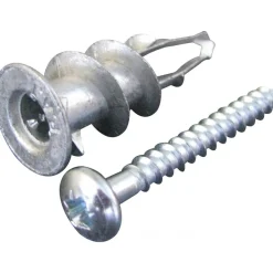 Cheville Plak métal pour plaques de plâtre et vis - boîte de 100 ING FIXATIONS