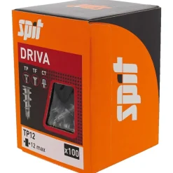 Chevilles autoperceuses en zamak 31 x 13 mm - Driva SPIT