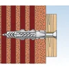 Chevilles nylon fixation légère UX avec collerette FISCHER
