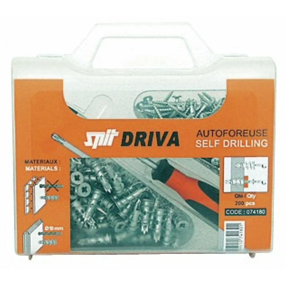 Chevilles type Driva en coffret service SPIT