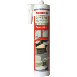 Ciment Express - Ton pierrre - Cartouche 310 ml FISCHER