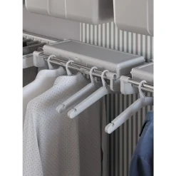 Cintre pour penderie en ABS gris AMBOS