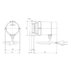 Circulateur de bouclage d'eau chaude sanitaire Comfort 15-14 B TDT GRUNDFOS