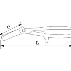 Cisaille grignoteuse - 357-G SAM OUTILLAGE