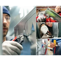 Cisaille à tôle bichantourneuse D15 A - coupe 1,5 mm BESSEY SER