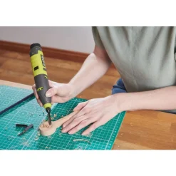 Ciseaux à bois 4V USB Lithium (1x2.0Ah) + 3 gouges - RPC4-120G RYOBI