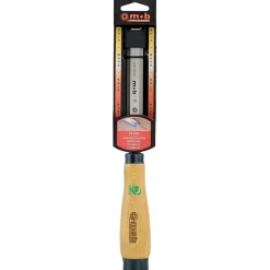 Ciseaux de sculpteur manche bois sur carte - 119 x 6 mm MOB