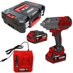 Clé à chocs Brushless 18V 1/2" - 1600 Nm + batteries et chargeur - 515.4715F KS TOOLS