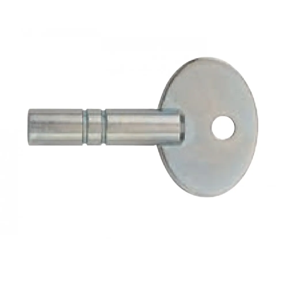 Clé de cadenas d'artillerie en acier zingué à triangle de 5 mm COUILLET
