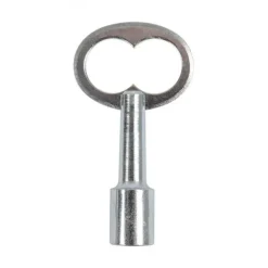 Clé EDF (triangle de 11 mm) en acier zingué COUILLET