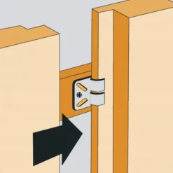Clips de fixation pour lambris - 250 pièces NORDLINGER