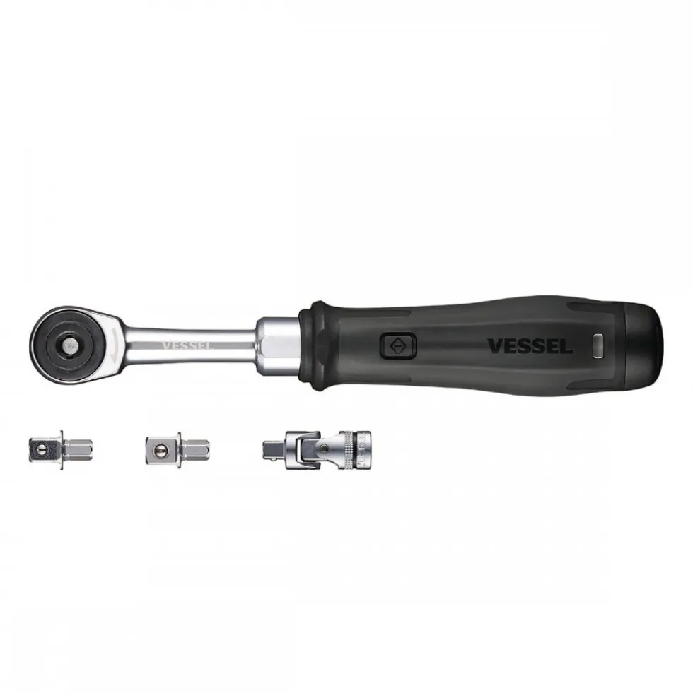 Cliquet assisté E-ASSIST et 3 embouts VESSEL
