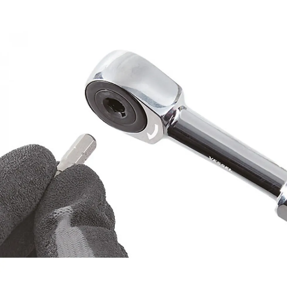 Cliquet assisté E-ASSIST et 3 embouts VESSEL