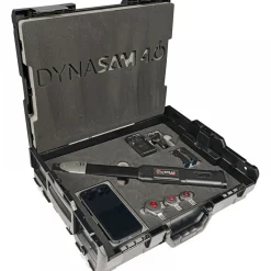 Clé mécatronique DYNASAM® 10-100 nm + 3 embouts, 2 batteries, chargeur, smartphone + application - DYMC-100-2 SAM OUTILLAGE