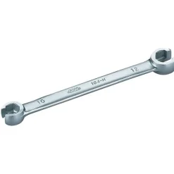 Clé polygonale à tuyauter 6 pans - en acier au chrome-vanadium SAM OUTILLAGE