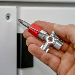 Clé universelle -armoires de commande -système de fermeture standard KNIPEX