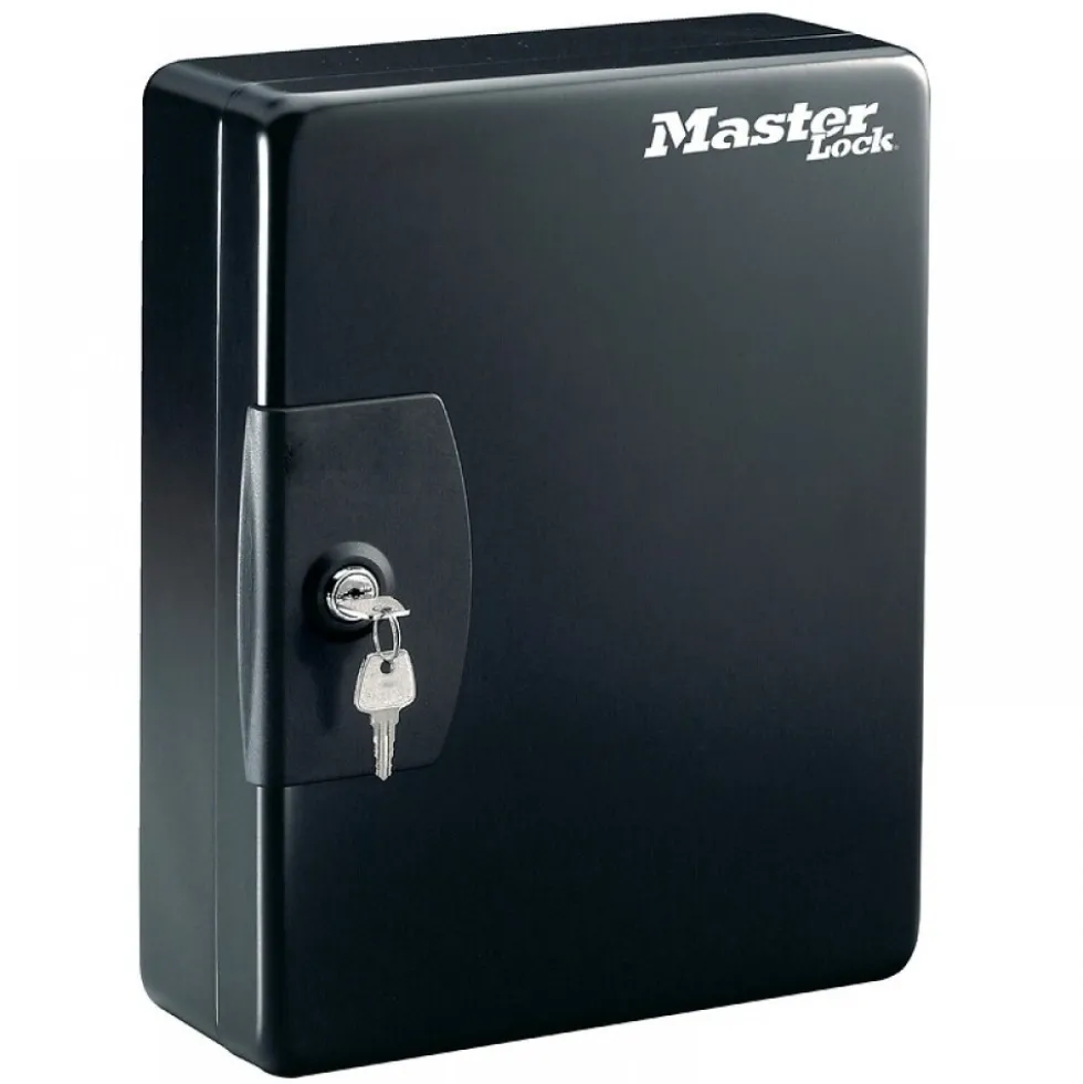Coffre à clés - 25 clés - en acier finition noir - KB-25 ML MASTER LOCK