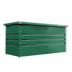 Coffre de rangement métallique - 1320 x 610 x 620 mm - vert ZIPPER