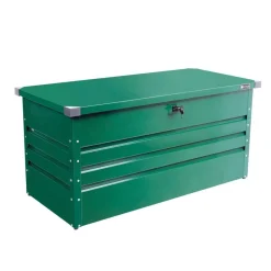 Coffre de rangement métallique - 1320 x 610 x 620 mm - vert ZIPPER