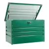 Coffre de rangement métallique - 1000 x 610 x 620 mm - vert ZIPPER
