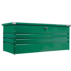 Coffre de rangement métallique - 1650 x 700 x 620 mm - vert ZIPPER
