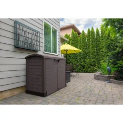 Coffre de rangement StoreAway Arc Lid - brun foncé - 1200 L DURAMAX