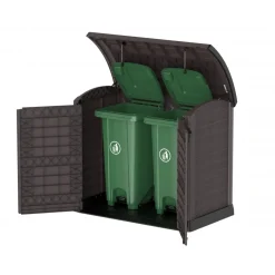 Coffre de rangement StoreAway Arc Lid - brun foncé - 1200 L DURAMAX