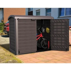 Coffre de rangement StoreAway Arc Lid - brun foncé - 1200 L DURAMAX