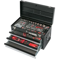 Coffre à outils ULTIMATE® - 3 tiroirs et plateau - 114 pièces KS TOOLS