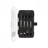Coffret bédanes carrées HSS - 4 pièces LEMAN