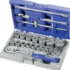 Coffret cliquet - douilles et accessoires 1/2" - 22 pièces Expert EXPERT BY FACOM