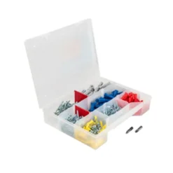 Coffret de 180 chevilles avec vis - en polypropylène - UNO RAWL