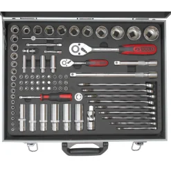 Coffret de douilles et accessoires ULTIMATE® 1/4'' - 1/2'' - 83 pièces KS TOOLS