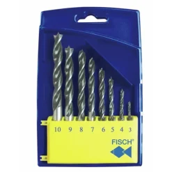 Coffret de 8 forets bois - diamètre 3 à 10 mm FISCH FAMMAB