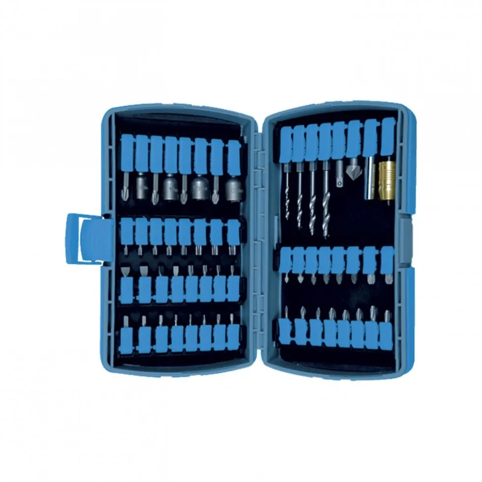 Coffret de forets et embouts bois - 56 pièces LEMAN