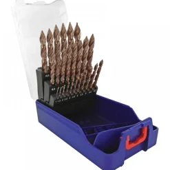 Coffret de 25 forets métaux HSS taillés meulés - Ø 1 à 13 mm TIVOLY
