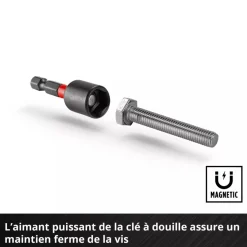 Coffret d'embouts et de douilles M-Case - 35 pièces EINHELL